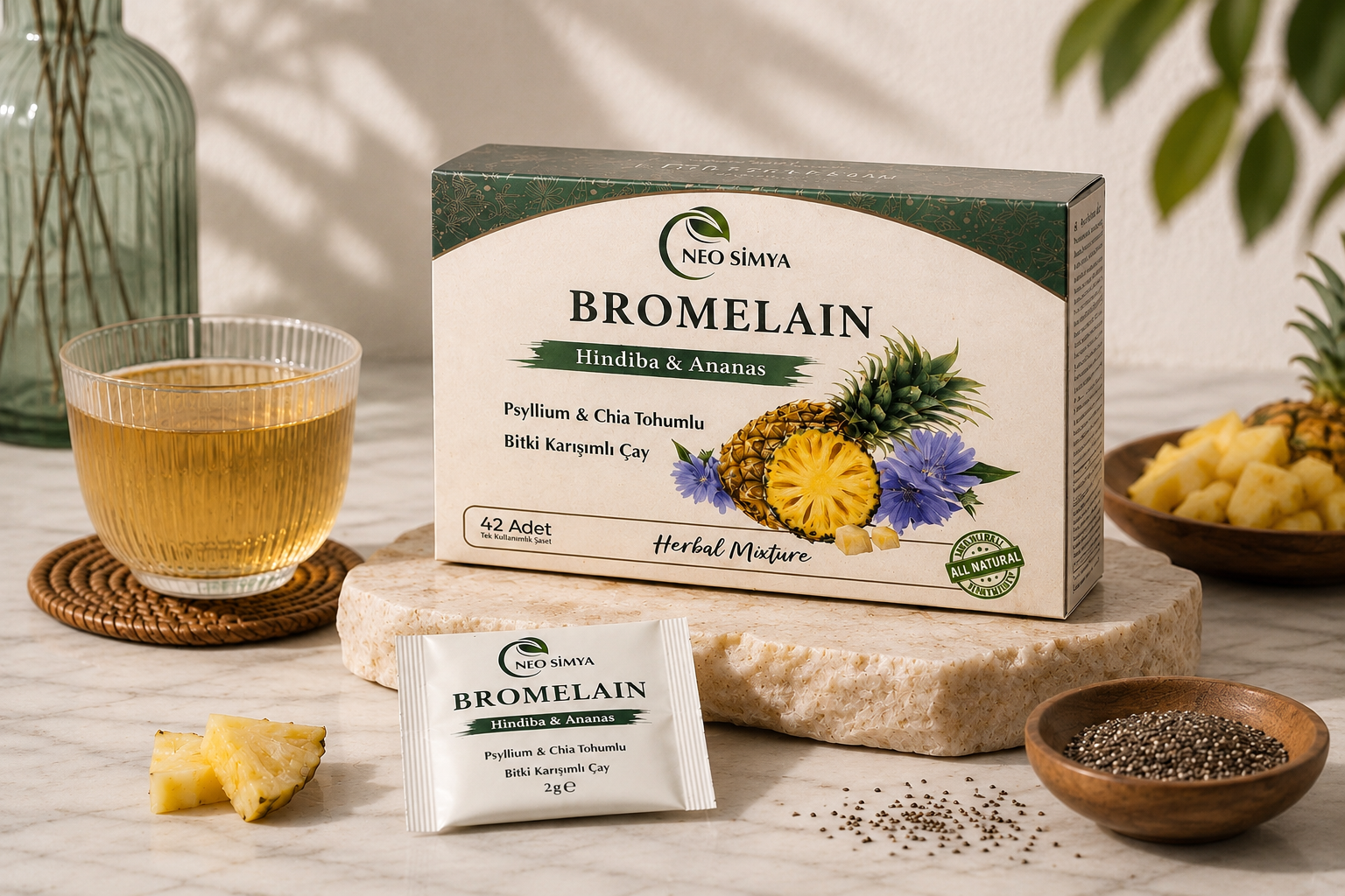 Neo Simya Bromelain Bitki Çayı görseli